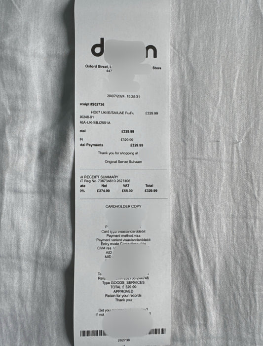 Thermal Receipt Template